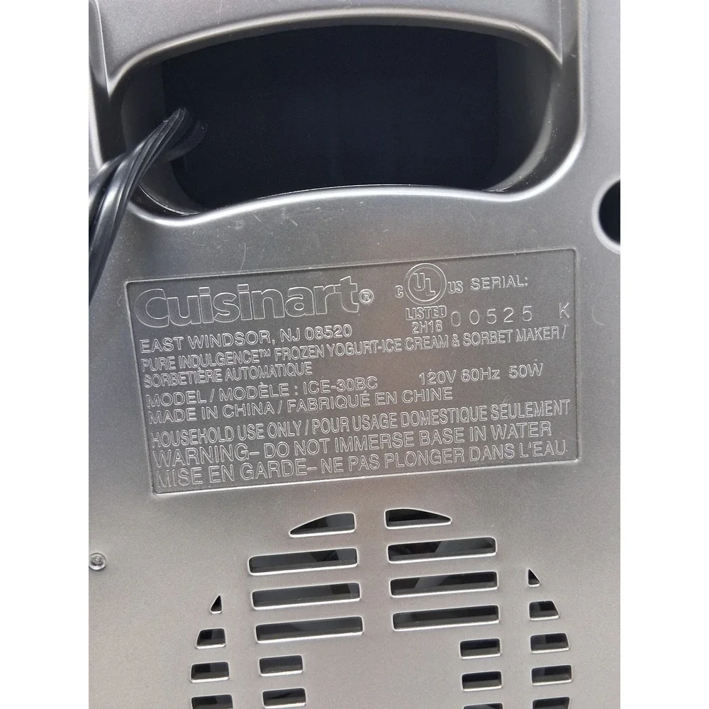 Cuisinart pure indulgence